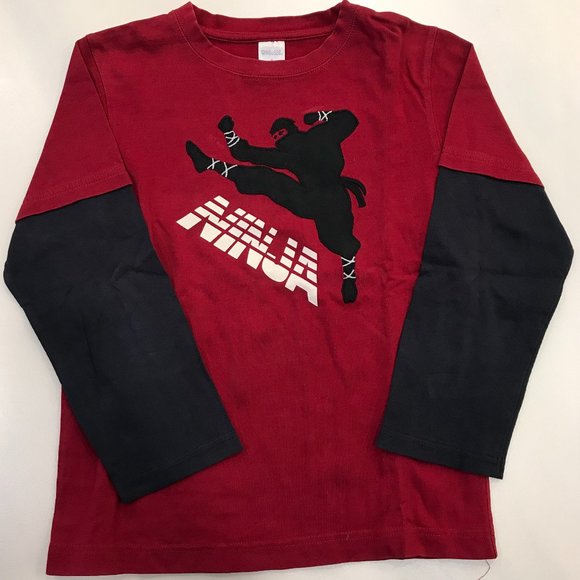 Gymboree "Ninja" Boy's Top - Long Sleeves - Picture 1 of 3